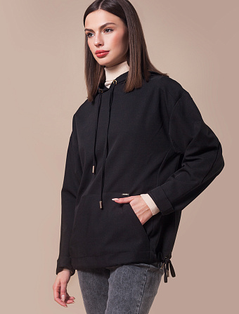 картинка Жакет женский черный магазин Одежда+ являющийся официальным дистрибьютором в России 